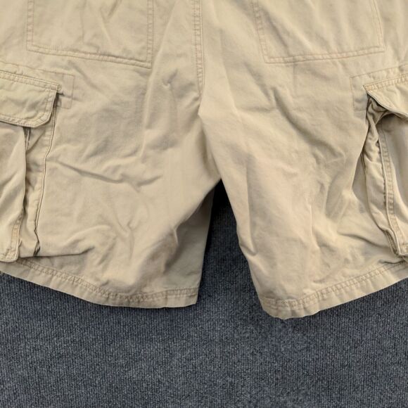 Aeropostale Mens Cargo Shorts Tan Size 33 Belt Loops Pockets Cotton - Picture 9 of 12